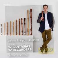 Telemann: 12 Fantasias for Solo Flute